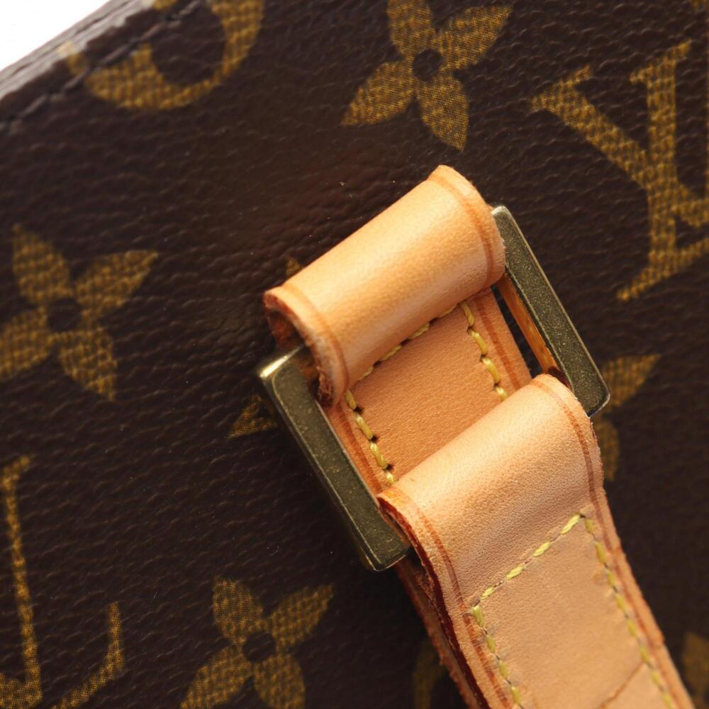 LOUIS VUITTON Brown Monogram Leather Tote Bag - Picture 8 of 9